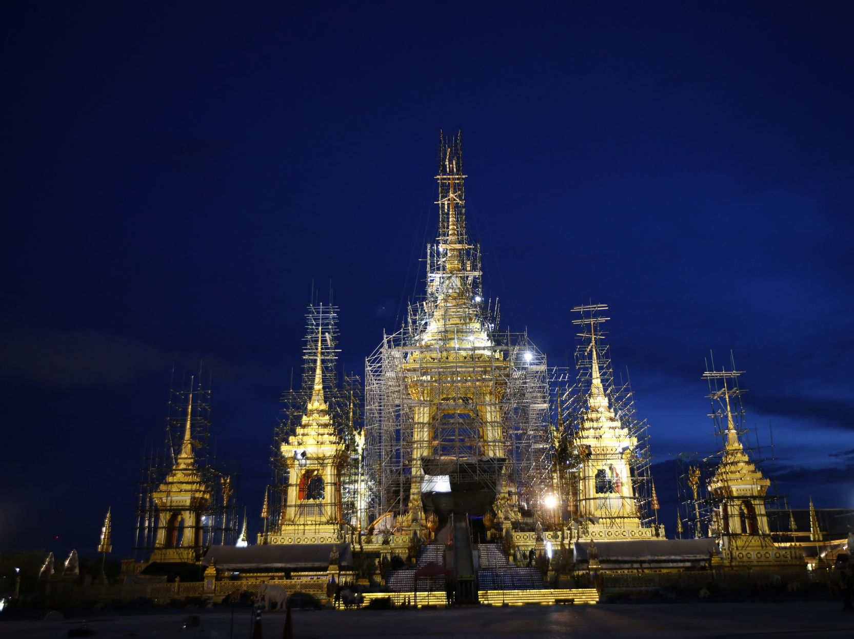 Thailand Royal Funeral Prep Photo Gallery